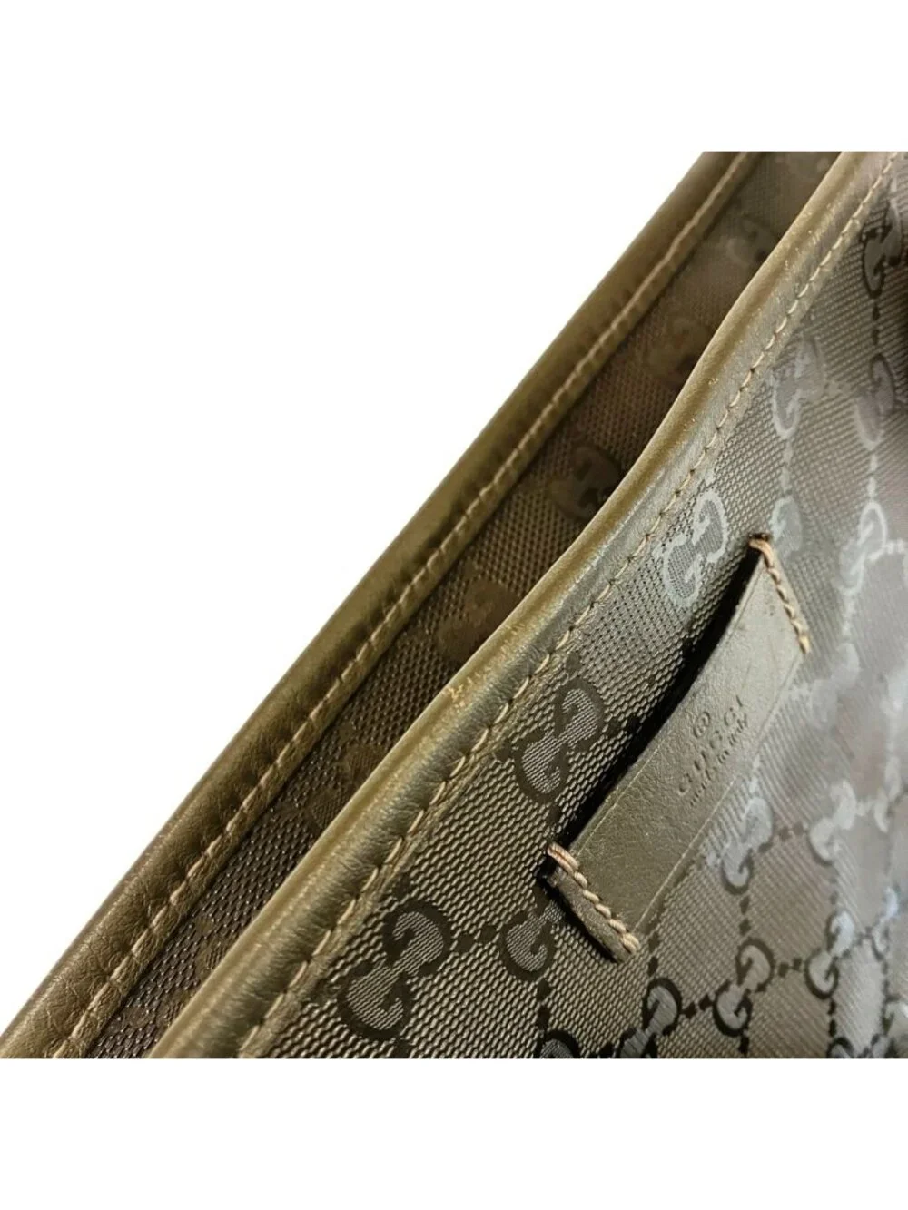 Gucci GG Supreme Tote Leather